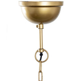 Ceiling Light Alexandra House Living Golden Metal-4