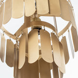 Ceiling Light Alexandra House Living Golden Metal-2