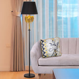 Floor Lamp Alexandra House Living Multicolour 40 W 37 x 164 x 37 cm-6