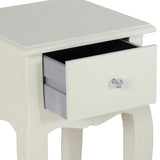 Side table Alexandra House Living White Wood 35 x 77 x 35 cm-1