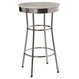 Side table Alexandra House Living Grey Metal 60 x 100 x 60 cm-0