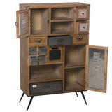 Cupboard Alexandra House Living Wood 70 x 34 x 112 cm-4