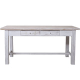 Table Alexandra House Living White 160 x 76 x 80 cm With boxes-3