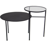 Side table Alexandra House Living Black 85 x 56 x 59 cm-0