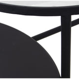 Side table Alexandra House Living Black 85 x 56 x 59 cm-1