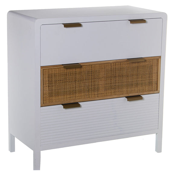 Chest of drawers Alexandra House Living White Wood 80 x 40 x 82 cm-0