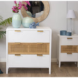 Chest of drawers Alexandra House Living White Wood 80 x 40 x 82 cm-1