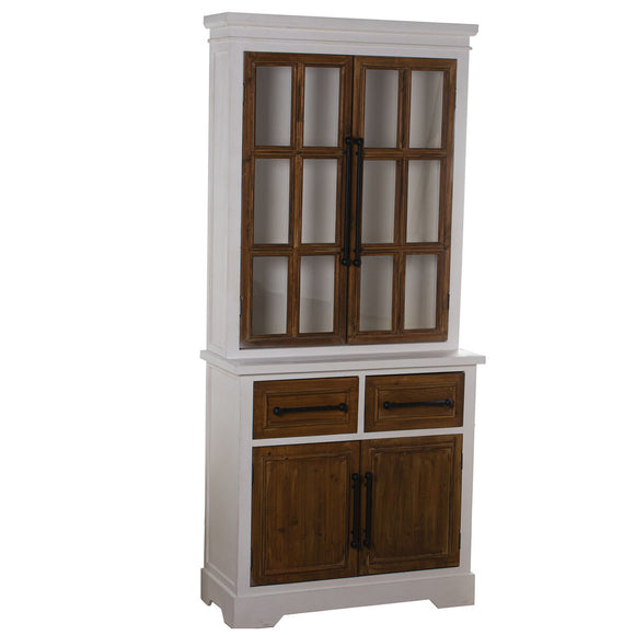 Cupboard Alexandra House Living Wood 80 x 35 x 178 cm-0