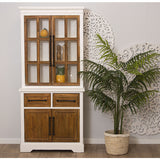 Cupboard Alexandra House Living Wood 80 x 35 x 178 cm-3