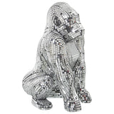 Decorative Figure Alexandra House Living Plastic Gorilla 21 x 22 x 32 cm Mirrors-3