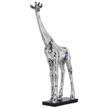 Decorative Figure Alexandra House Living Plastic Giraffe 31 x 121 x 72 cm Mirrors-1