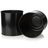 Set of Planters Alexandra House Living Black Metal With support (3 Pieces)-2