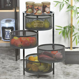 Vegetable trolley Alexandra House Living Black Metal 32 x 65 x 32 cm-6