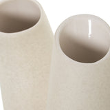 Vase Alexandra House Living Beige Ceramic Spotted 16 x 33 x 37 cm-2