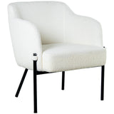 Armchair Alexandra House Living White 44 x 81 x 73 cm-0