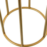 Set of Planters Alexandra House Living Gold Metal 2 Pieces-3