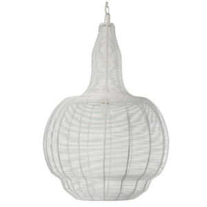 Ceiling Light Alexandra House Living White Metal 60 W 45 x 61 x 45 cm-0