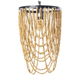 Ceiling Light Alexandra House Living Gold Metal 60 W 27 x 40 x 27 cm-0