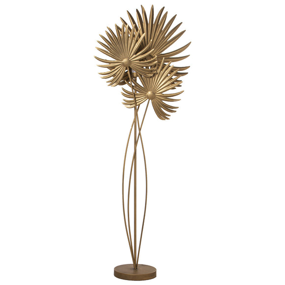 Floor Lamp Alexandra House Living Gold Golden 60 W 65 x 160 x 25 cm-0