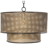 Ceiling Light Alexandra House Living Gold Golden Metal 60 W 50 x 30 x 50 cm-0