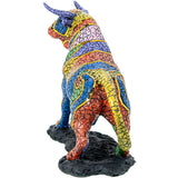 Decorative Figure Alexandra House Living Multicolour Plastic Bull 43 X 16 X 31 CM-5