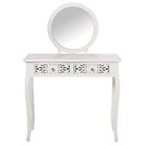 Dresser Alexandra House Living White Wood 90 x 78 x 40 cm-4