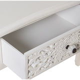 Dresser Alexandra House Living White Wood 90 x 78 x 40 cm-2