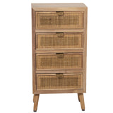 Chest of drawers Alexandra House Living Brown Wood 45 x 98 x 30 cm-5