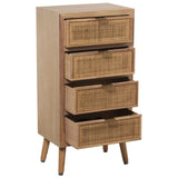 Chest of drawers Alexandra House Living Brown Wood 45 x 98 x 30 cm-4