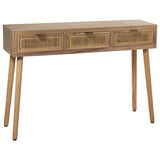 Console Alexandra House Living Brown Wood 110 x 78 x 30 cm-0