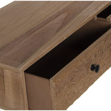 Console Alexandra House Living Brown Wood 115 x 81 x 30 cm-1