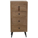 Chest of drawers Alexandra House Living Brown Wood 40 x 86 x 30 cm-1