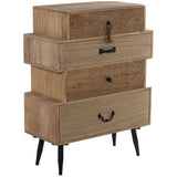 Chest of drawers Alexandra House Living Brown 60 x 80 x 28 cm-6