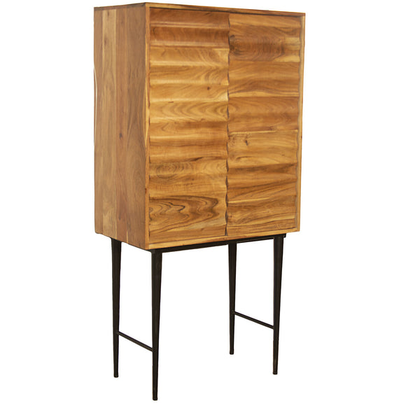 Cupboard Alexandra House Living Wood 75 x 40 x 150 cm-0