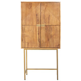 Cupboard Alexandra House Living Wood 75 x 40 x 150 cm-4