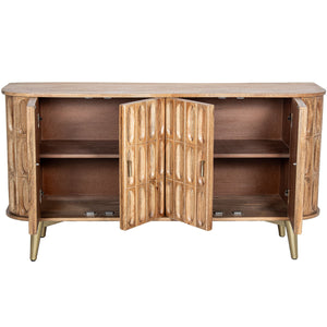 Sideboard Alexandra House Living Wood 155 x 42 x 81 cm-0