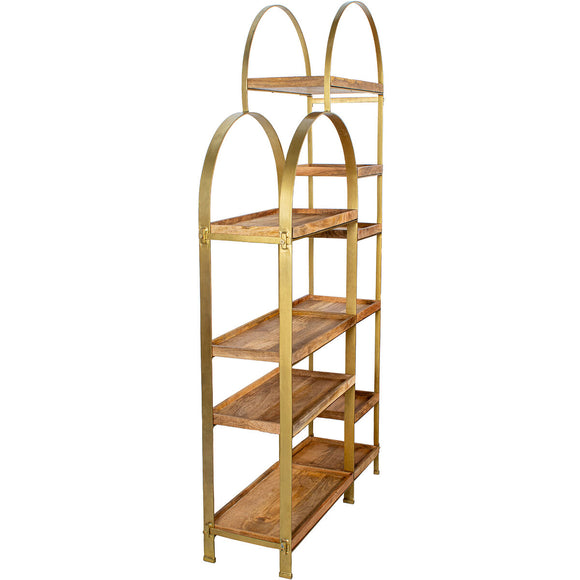 Shelves Alexandra House Living Metal 94 x 32 x 184 cm-0