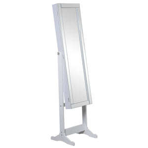 Free standing mirror Alexandra House Living White 46 x 36 x 158 cm Rectangular-0