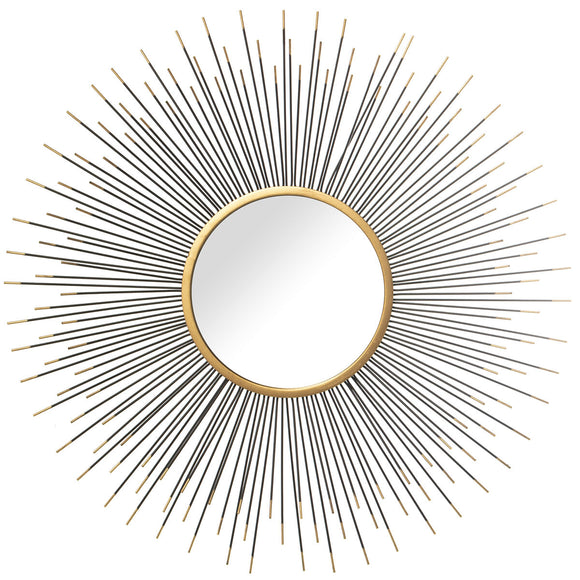 Wall mirror Alexandra House Living Metal 9 x 77 x 78 cm Circular-0