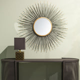 Wall mirror Alexandra House Living Metal 9 x 77 x 78 cm Circular-1