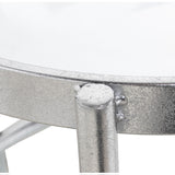 Set of 2 tables Alexandra House Living Silver-1