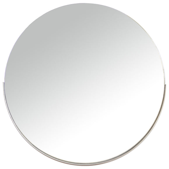 Wall mirror Alexandra House Living Silver Metal 8 x 72 x 72 cm Circular-0