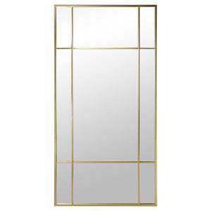 Wall mirror Alexandra House Living Golden Metal 7 x 149 x 77 cm-0