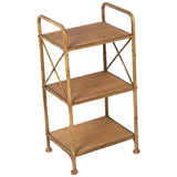 Shelves Alexandra House Living Brown Metal 37 x 68 x 29 cm-5