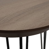 Set of 2 tables Alexandra House Living Brown Wood-3