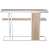 Console Alexandra House Living White Wood 120 x 82 x 25 cm-0