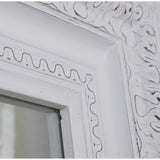 Wall mirror Alexandra House Living White Wood Worn 8 x 87 x 150 cm-1