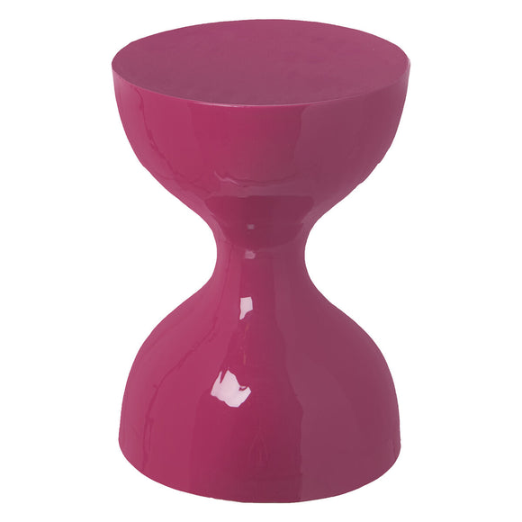 Stool Alexandra House Living Pink Metal 29 x 41 x 29 cm-0