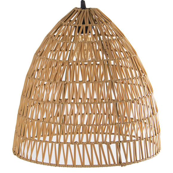 Ceiling Light Alexandra House Living Brown Natural Rattan Natural Fibre 60 W 38 x 146 x 38 cm-0