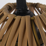 Ceiling Light Alexandra House Living Brown Natural Rattan Natural Fibre 60 W 38 x 146 x 38 cm-5